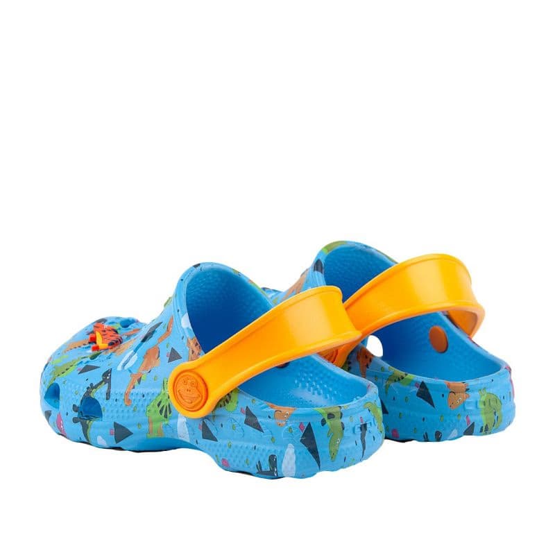 Chlapčenské kroksy (rekreačná obuv) COQUI Little Frog light blue light orange 3