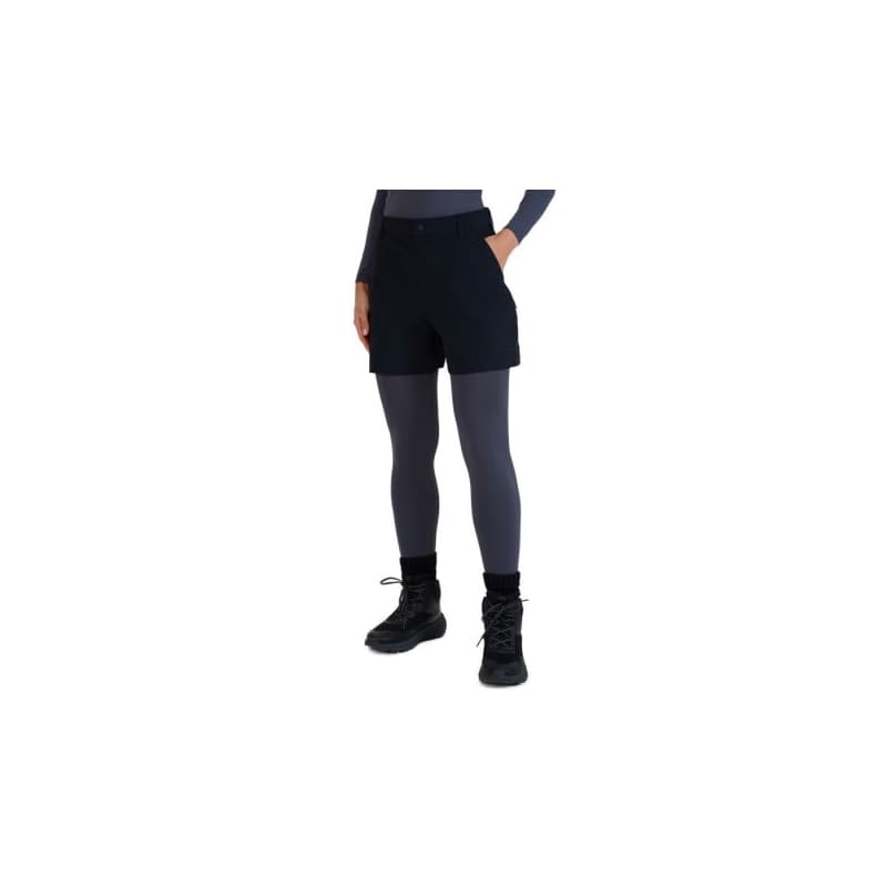 Dámske turistické kraťasy 4F SHORTS FNK-WSS25TFSHF0994-20S-DEEP BLACK