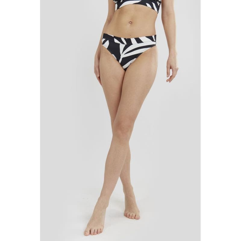 Dámske plavky spodný diel FUNDANGO Sahara Mid Waist Full Bottoms-893-raven 2