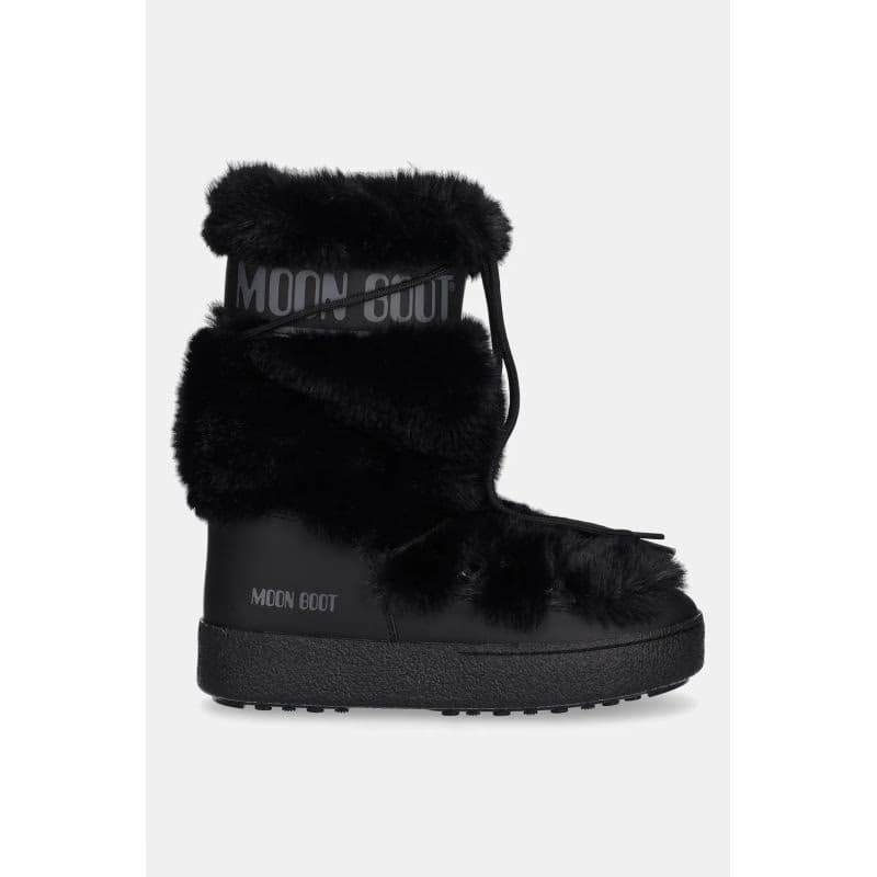 Dámske vysoké zimné topánky MOON BOOT MB LTRACK FAUX FUR HIGH, N001 BLACK 2