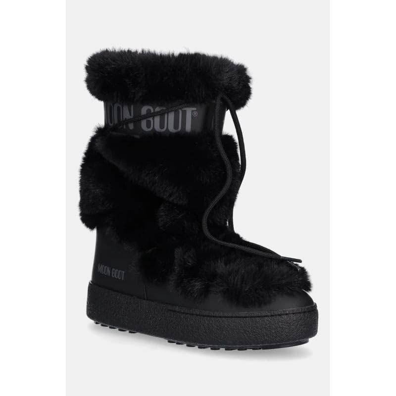Dámske vysoké zimné topánky MOON BOOT MB LTRACK FAUX FUR HIGH, N001 BLACK 3