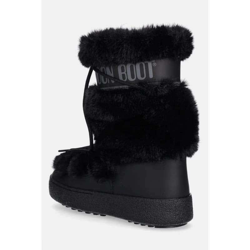 Dámske vysoké zimné topánky MOON BOOT MB LTRACK FAUX FUR HIGH, N001 BLACK 5