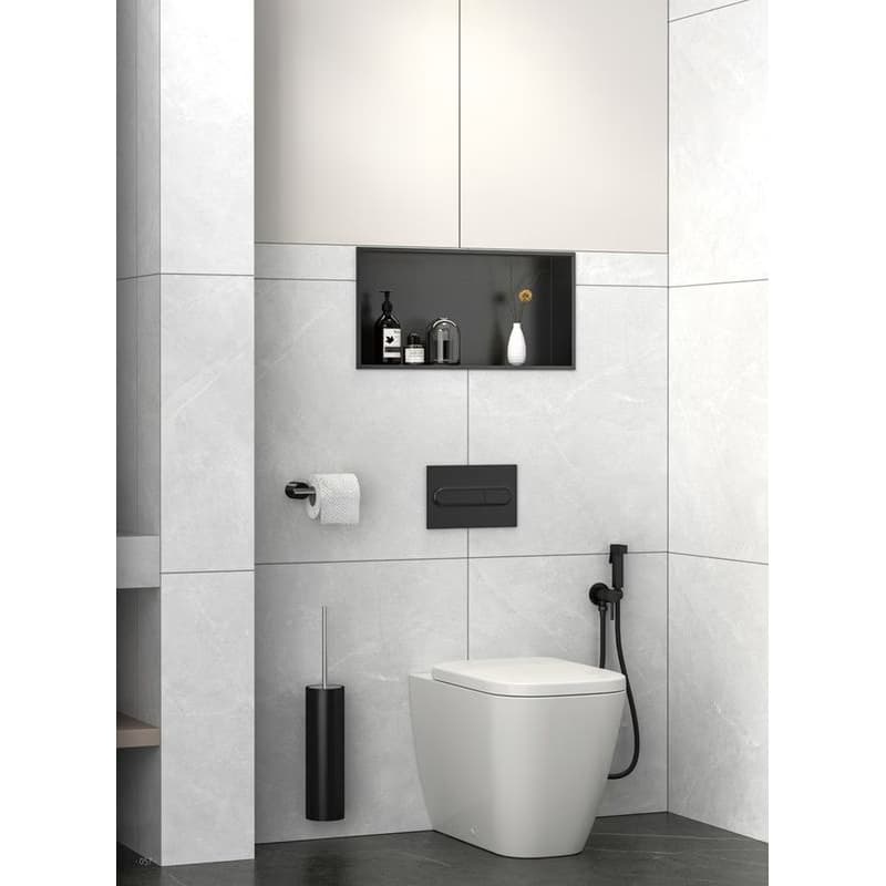 Polysan INSERTA zapustená polica do obkladu, 510x270 mm, nerez, antracit 1301-53B 3