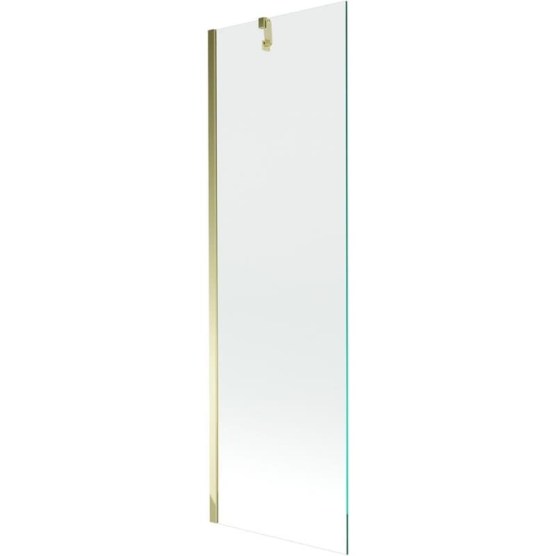 MEXEN/S - Next vaňová zástena FIX 60x150, transparent, zlatá 895-060-000-00-00-50