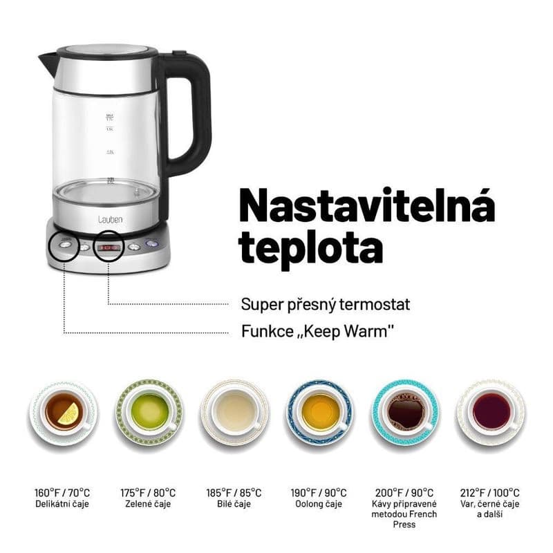 Lauben Electric Kettle EK17GS 3