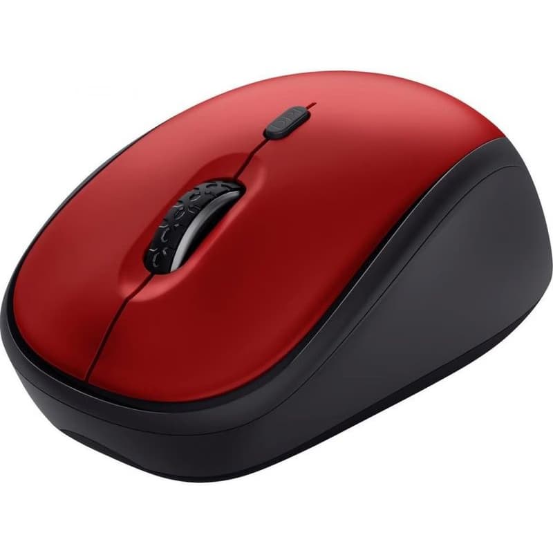 TRUST myš Yvi+ Wireless Mouse Eco Red, červená 4