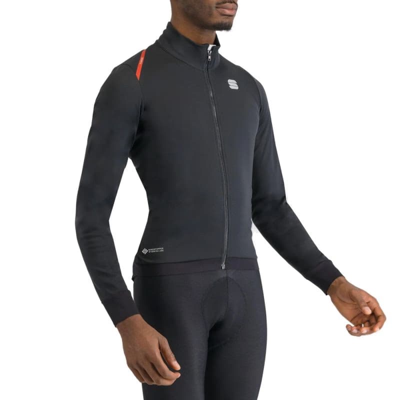 Pánska cyklistická bunda SPORTFUL Fiandre jacket, black 3