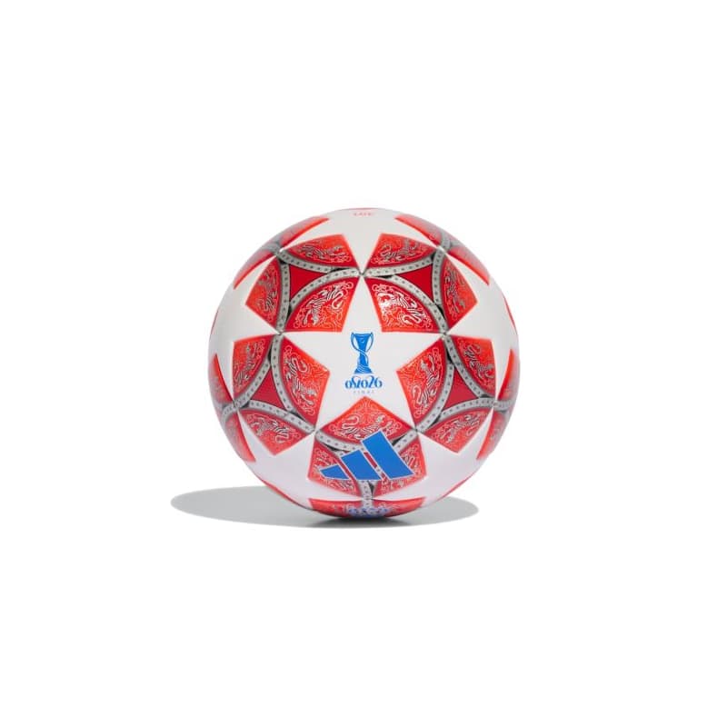 Futbalová lopta ADIDAS WUCL LGE WHITE SCARLE