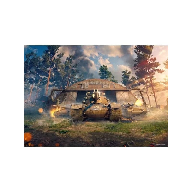 GLO GAMING PUZZLE: WORLD OF TANKS WINGBACK 3