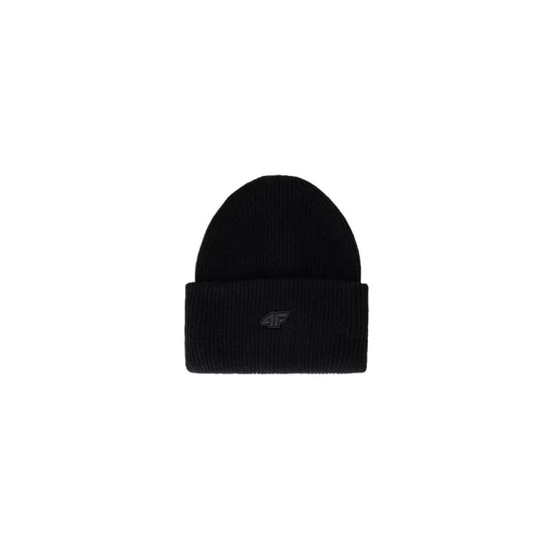 Zimná čiapka 4F CAP WAW25ACAPU562-20S DEEP BLACK
