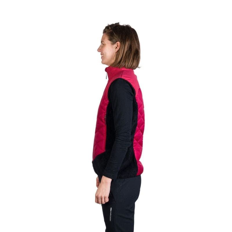 Dámska turistická vesta NORTHFINDER MARIANNE-577cherryblack 3