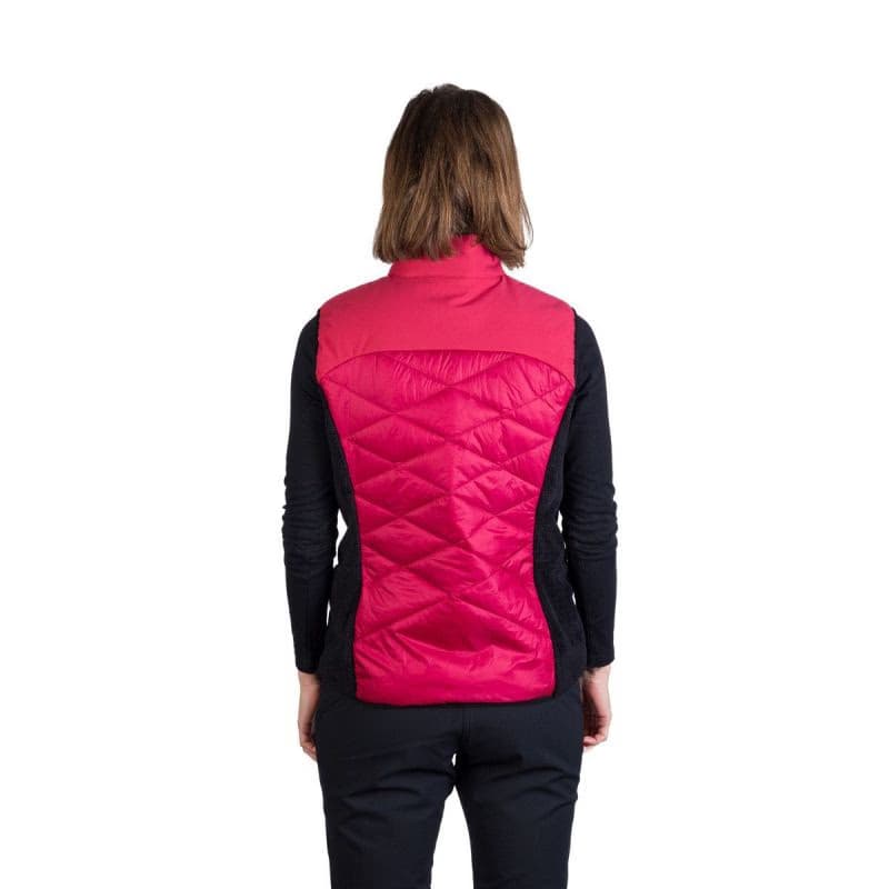 Dámska turistická vesta NORTHFINDER MARIANNE-577cherryblack 4