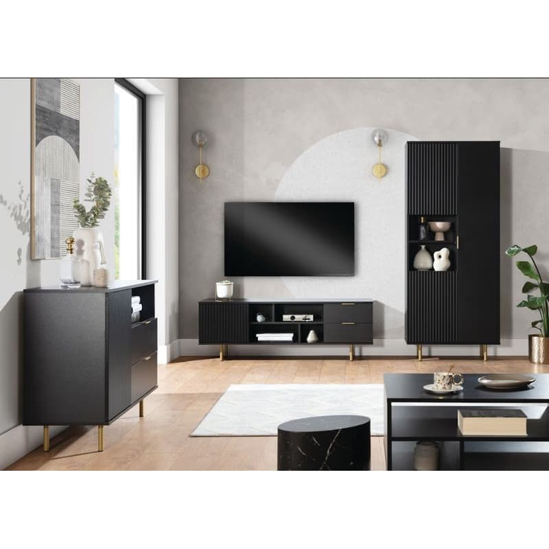 ArtGiB Konferenčný stolík NUBIA NB-03 | čierna 3