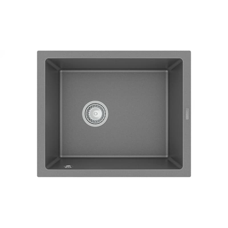 MEXEN MEXEN - Pedro granitový drez 1-miska 560x460 mm, sivá 6508561000-71