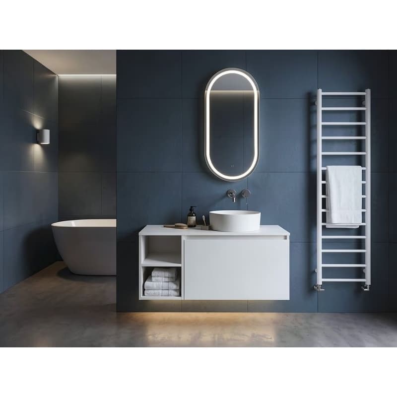 SAPHO - LOREA umývadlová skrinka 70x44x51,2cm, 1x zásuvka, biela mat LE070-3131 3