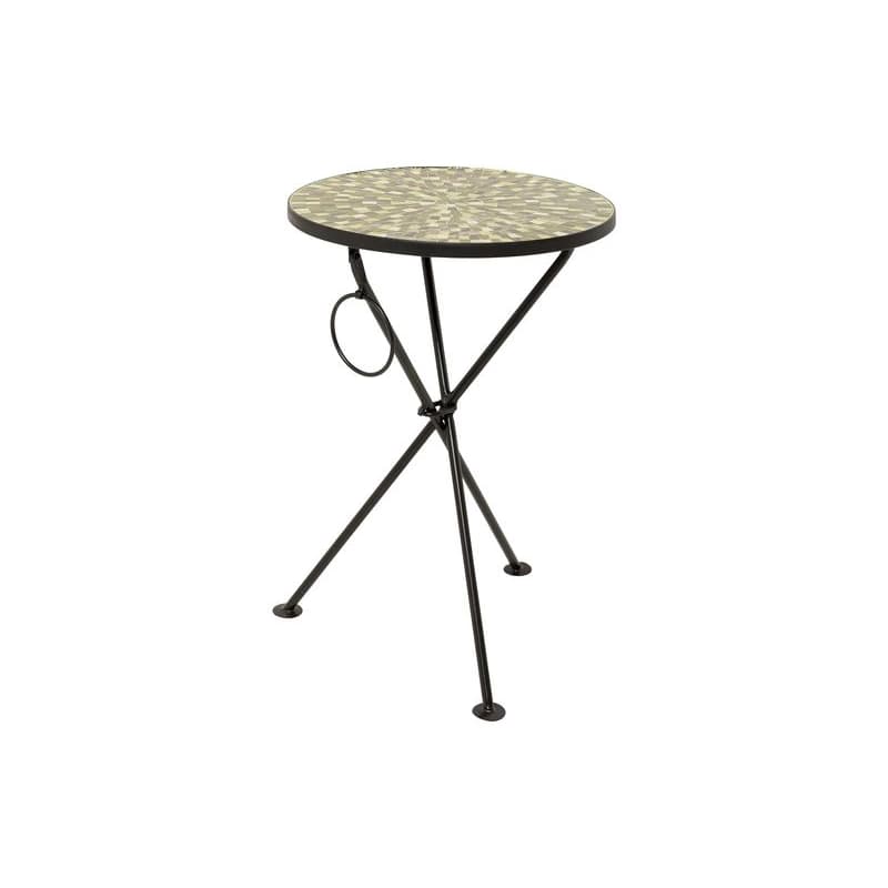 Clack Mosaic príručný stolík olivový Ø35 cm