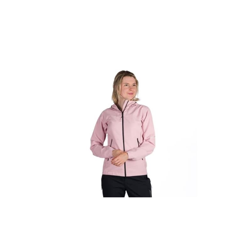 Dámska turistická softshellová bunda NORTHFINDER CORI-666lightpink