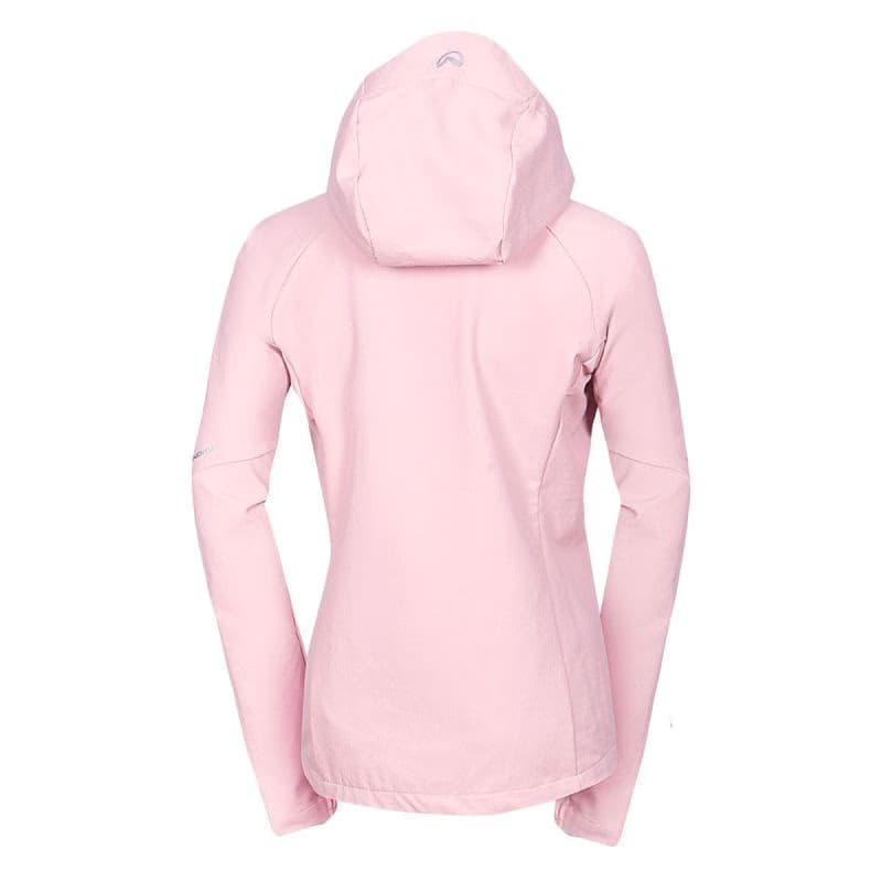Dámska turistická softshellová bunda NORTHFINDER CORI-666lightpink 5