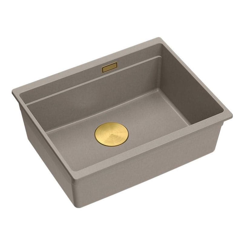 Quadron Quadron - Granitový drez Logan 100 Beige Oceľ HQJ6045U4_BS_U