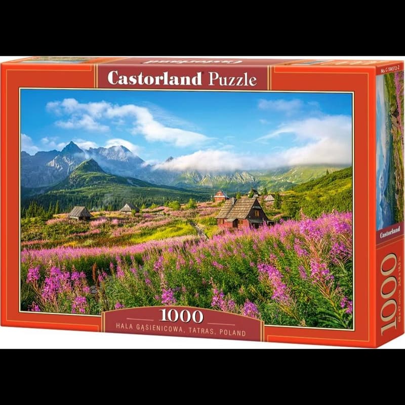 Castorland Hala Gąsienicowa, Tatras, Poland 1000 pcs Puzzle 1000 kusov Krajinka