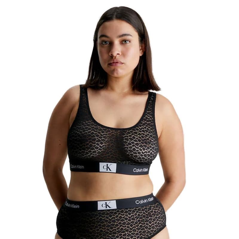Dámska podprsenka CALVIN KLEIN UNLINED BRALETTE-000QF7233E-UB1-Black 6