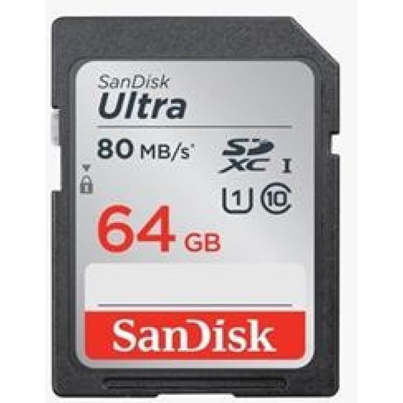 SanDisk SDXC karta 64GB Ultra (100MB/s Class 10 UHS-I) 6