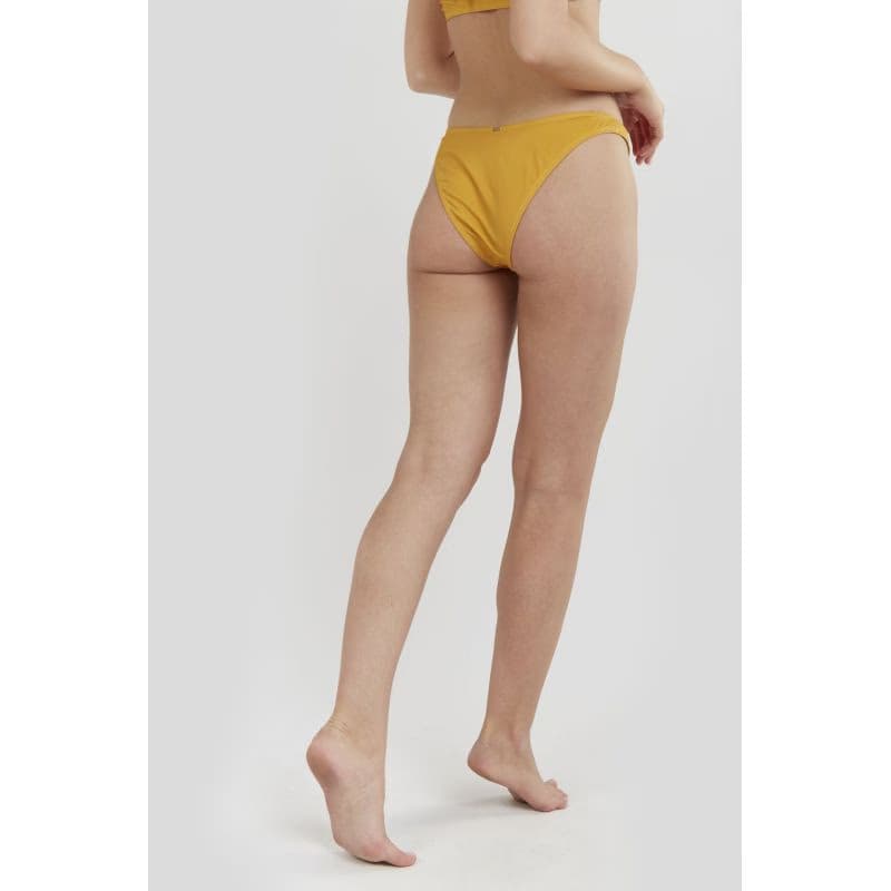 Dámske plavky spodný diel FUNDANGO Madison High Cut Bottoms-235-dirt yellow 2