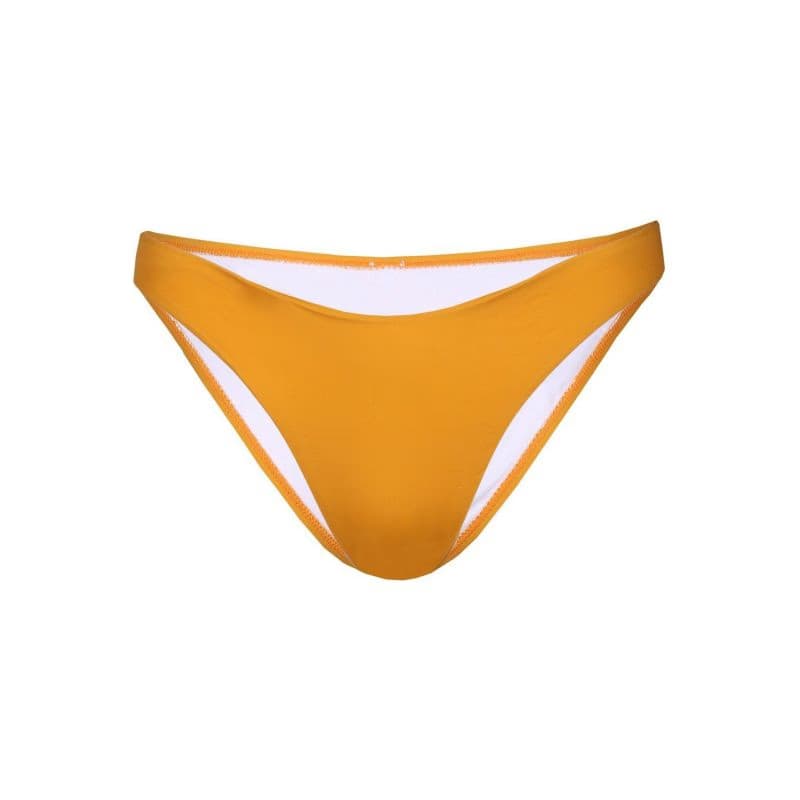 Dámske plavky spodný diel FUNDANGO Madison High Cut Bottoms-235-dirt yellow 4