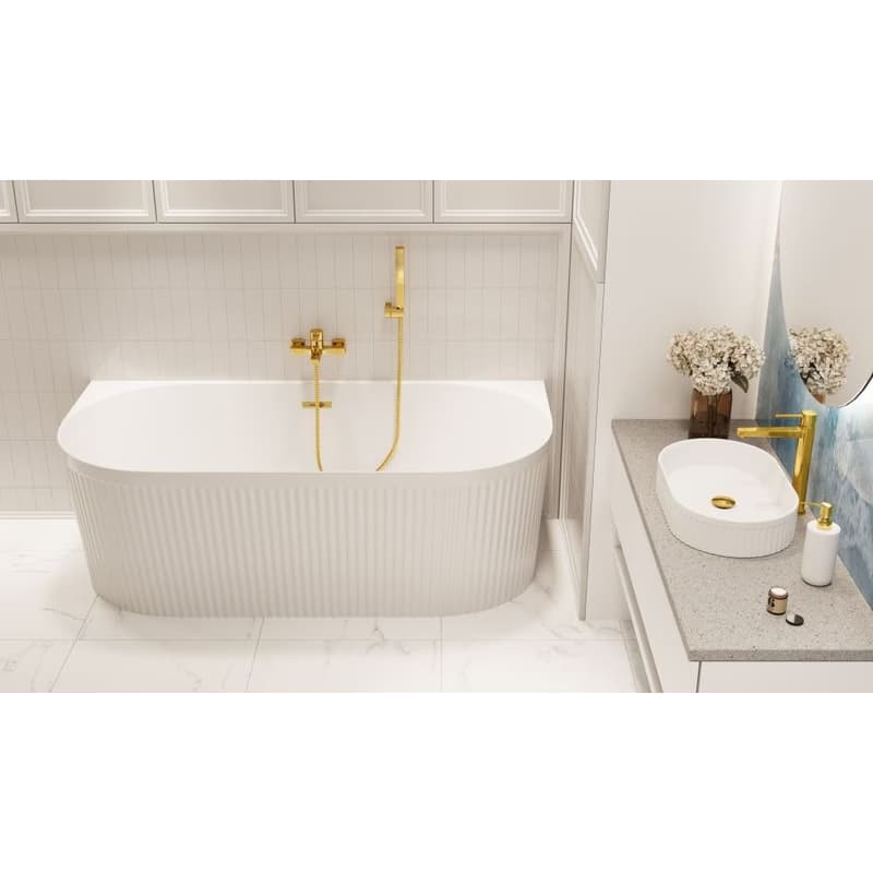INVENA - Vaňová batéria GLAMOUR TREND zlato BW-02-009-V 2
