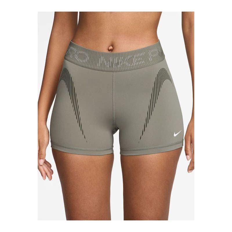 Dámske tréningové kraťasy NIKE PRO W NP DF MR 3IN SHORT TT GRX-320-Khaki 2