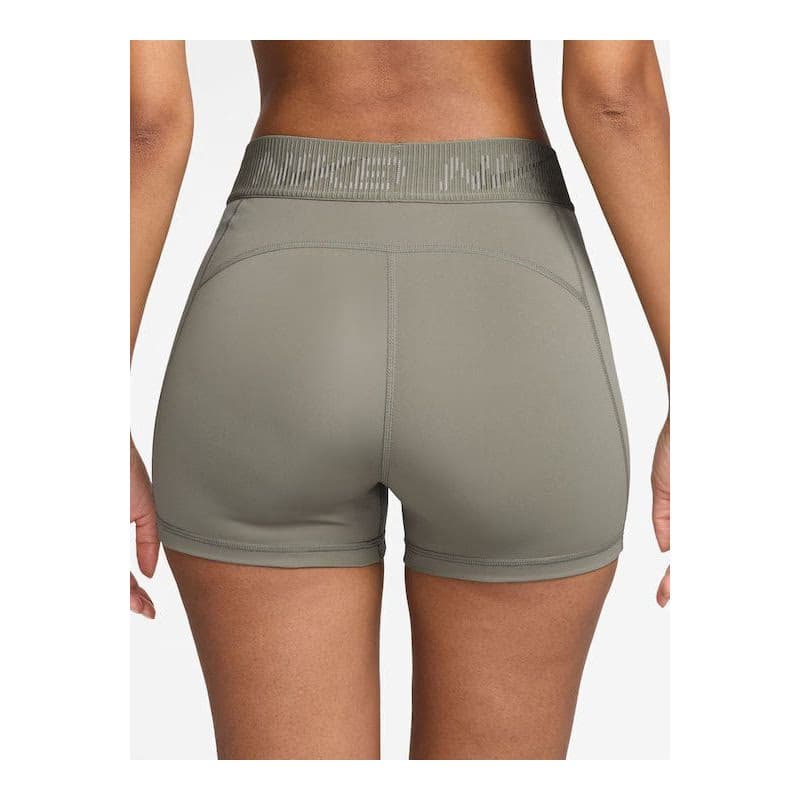Dámske tréningové kraťasy NIKE PRO W NP DF MR 3IN SHORT TT GRX-320-Khaki 4
