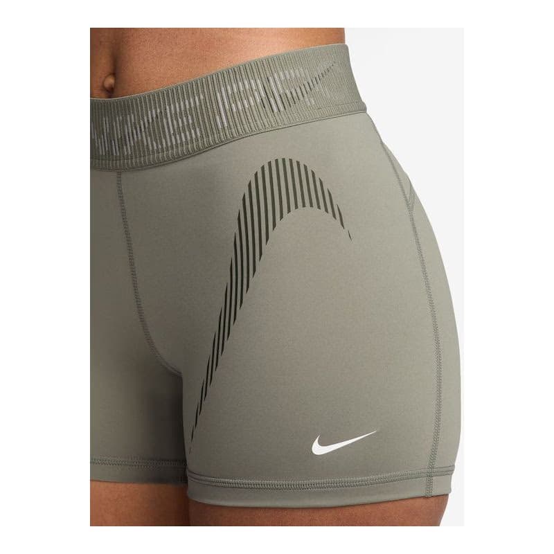 Dámske tréningové kraťasy NIKE PRO W NP DF MR 3IN SHORT TT GRX-320-Khaki 5