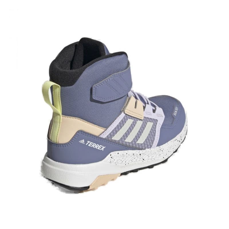 Juniorská vysoká turistická obuv ADIDAS Terrex Trailmaker High Cold.Rdy orbvio wonwhi halblu 5