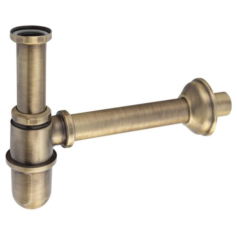 SAPHO - RETRO Umývadlový sifón 5/4", odpad 32, bronz 9596