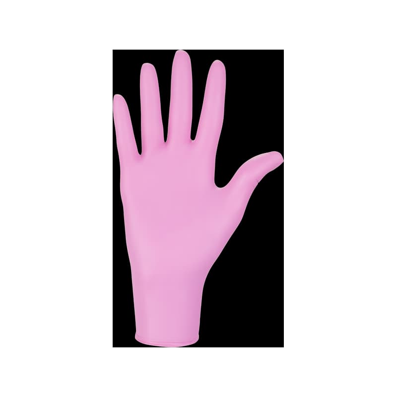 NITRYLEX PINK - Nitrilové rukavice (bez púdru) ružové, 100 ks, S 6