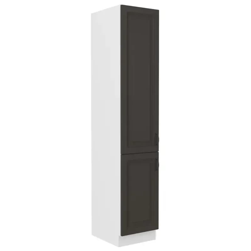 Kuchynská skrinka STILO grafit mat/biela 40dk-210 2f