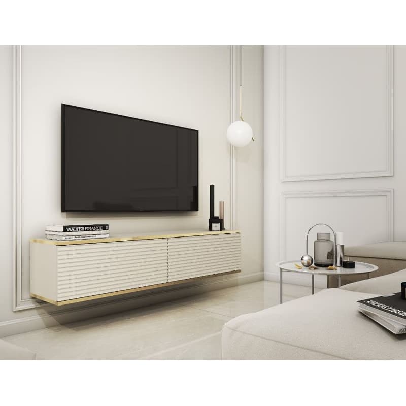 ArtPS TV stolík BIJOU MDF135 | závesný Farba: Čierna 5