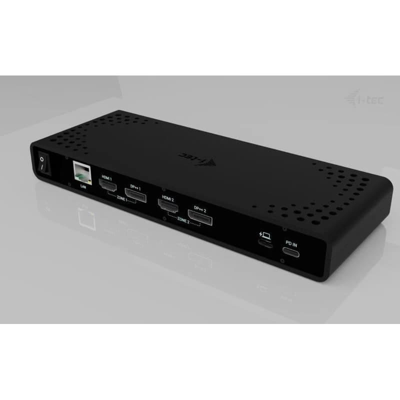 i-tec Universal Dual 4K Display Docking Station, Power Delivery 85W 2