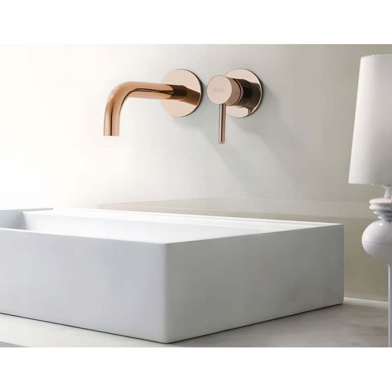 REA - Podomietková umývadlová batéria LUNGO Copper + BOX REA-B7997 4