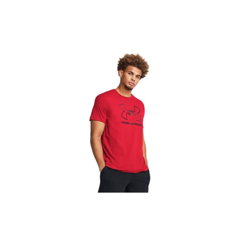 Pánske tričko s krátkym rukávom UNDER ARMOUR UA GL FOUNDATION UPDATE SS-RED