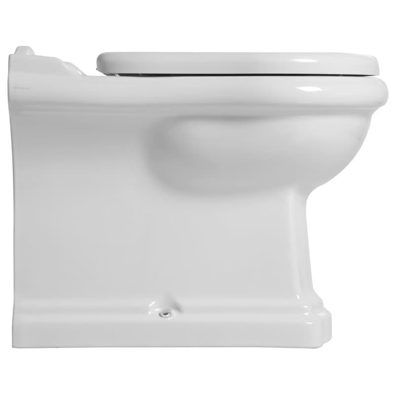 KERASAN - RETRO WC misa 39x61cm, spodný/zadný odpad, biela 101601 4