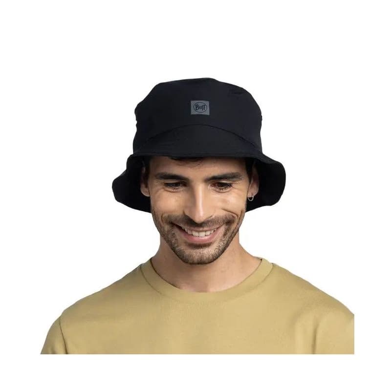 Klobúk BUFF ADVENTURE BUCKET HAT SOLID BLACK 5