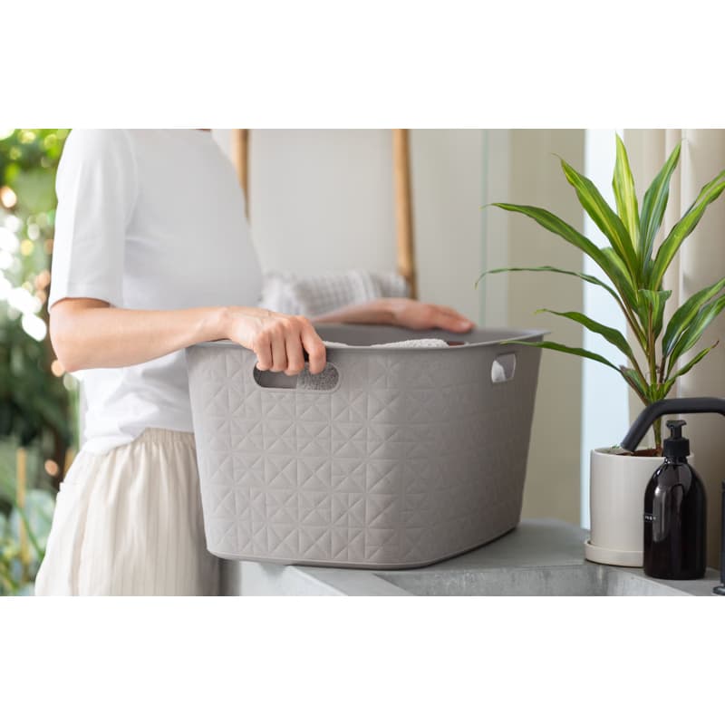 CURVER Kôš na čistú bielizeň SOFTEX 45L | sivá 6
