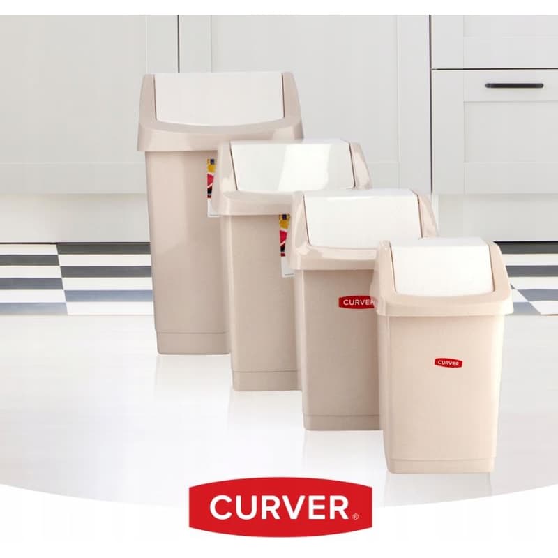 CURVER Odpadkový kôš CLICK-IT 25l | béžová 6