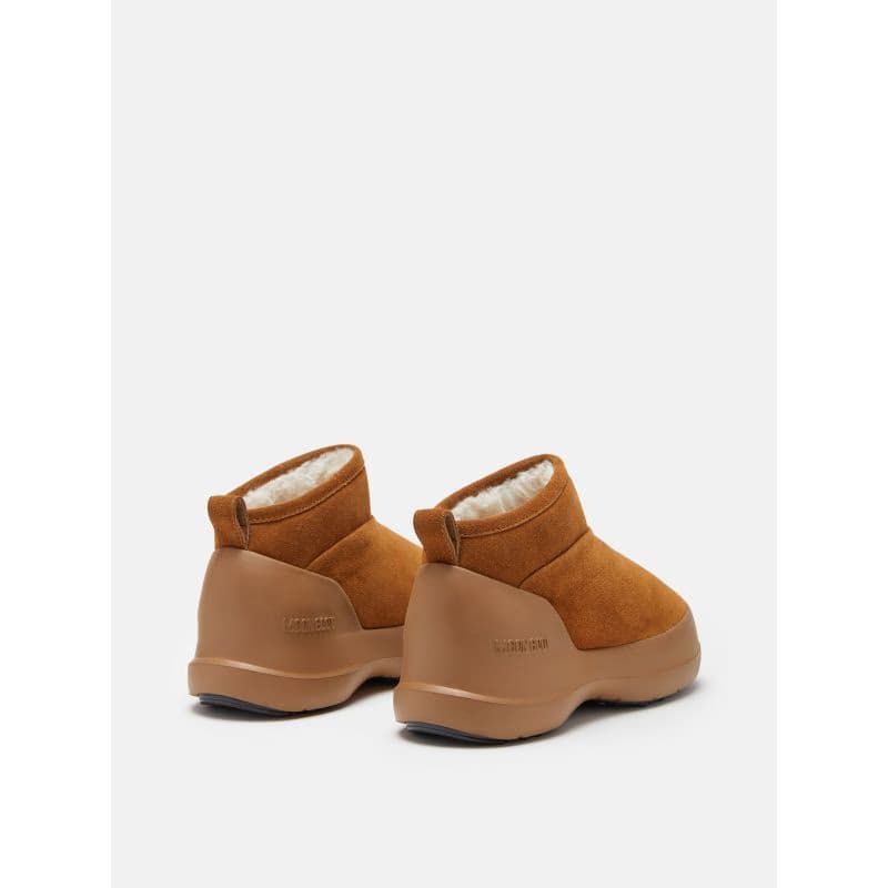 Nízke zimné topánky MOON BOOT MB LUNA LOW BOOT SUEDE-M008 COGNAC 3