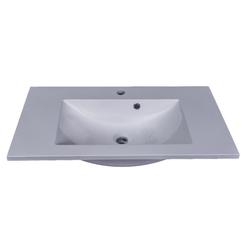 CEDERIKA - SLIM 75 umývadlo z liateho mramoru - BIELE CA.05477 5