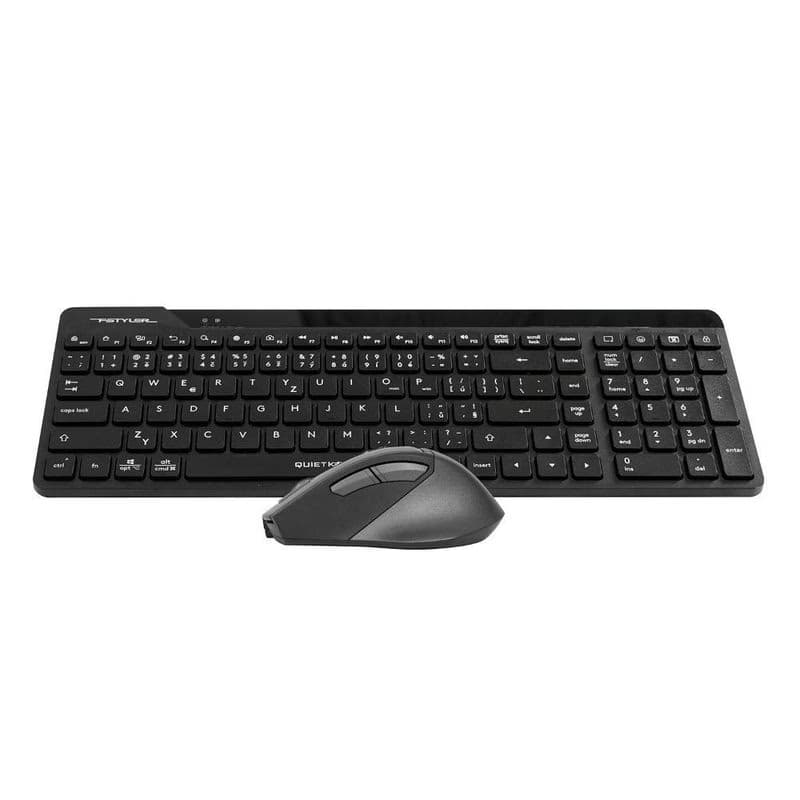 A4tech FG2400 Air2, bezdrôtový kancelársky set klávesnica s myšou, CZ, čierna 2
