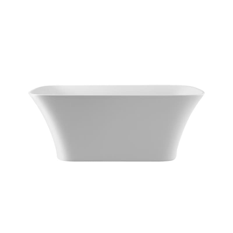 BESCO - Voľne stojaca vaňa ASSOS S-LINE biela - Rozmer vane - 160 × 70 cm VANASSL16W 3