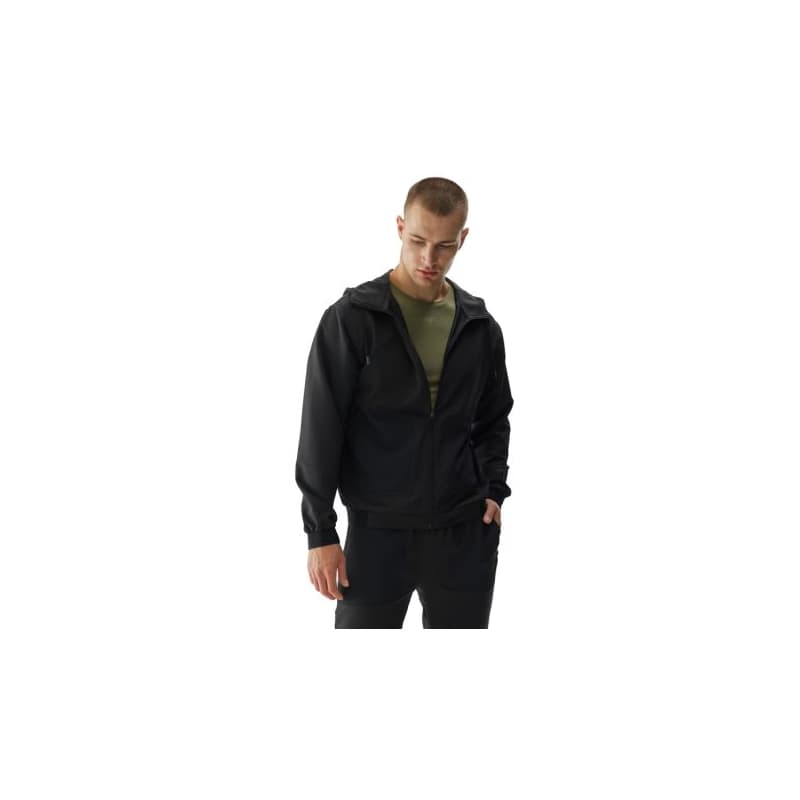 Pánska tréningová bunda 4F SWEATSHIRT FNK-WAW24TFSWM394-22S-ANTHRACITE