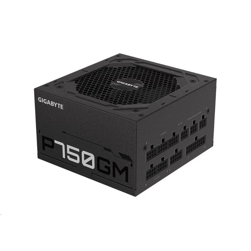 GIGABYTE zdroj P750GM, 750W, 80plus gold, modular, 120mm fan 4